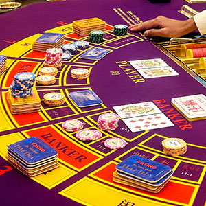 Baccarat game